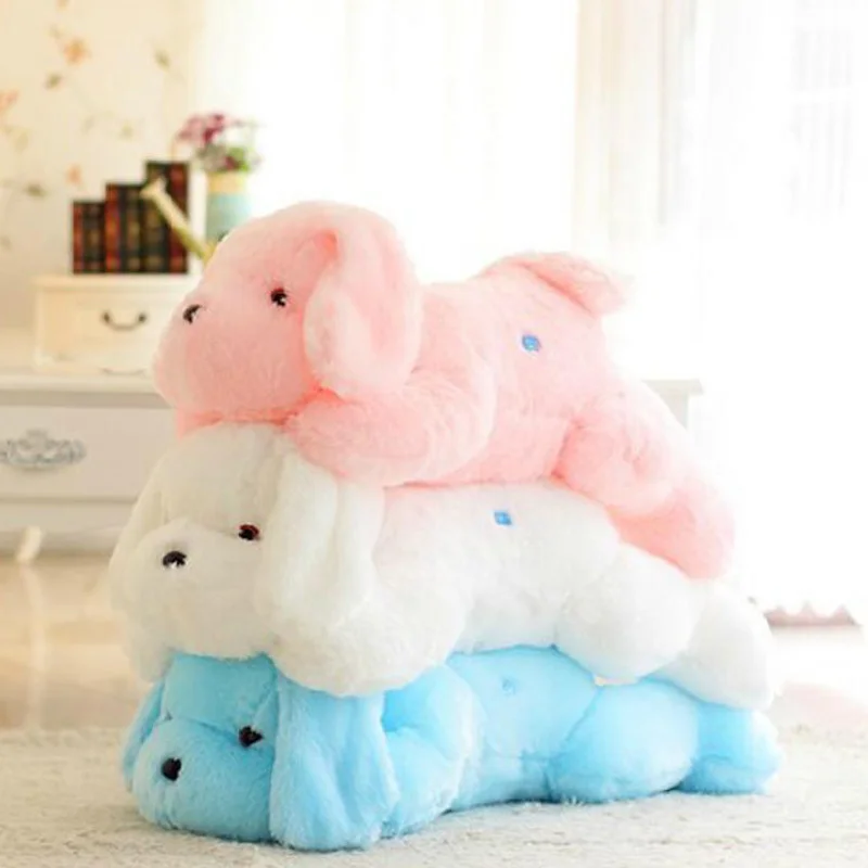 50cm colorful Night Light LED glowing dogs luminous plush children toys