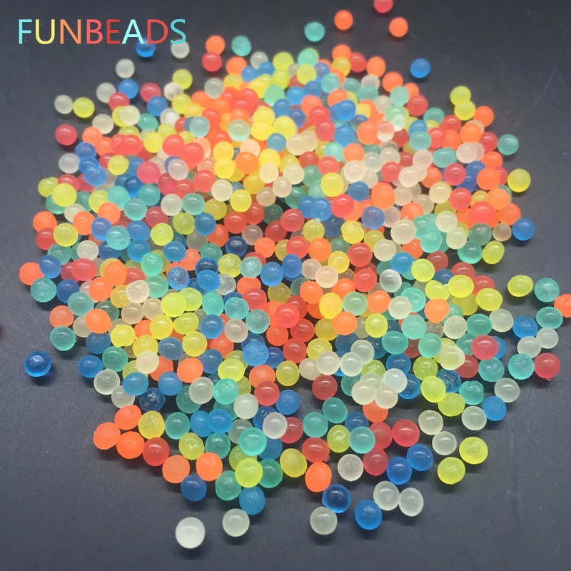 

500g/lot Glowing In The Dark Crystal Soil Mud Hydrogel Gel Water Balls Growing Up Orbiz Water Beads Home Decor SJ-yg