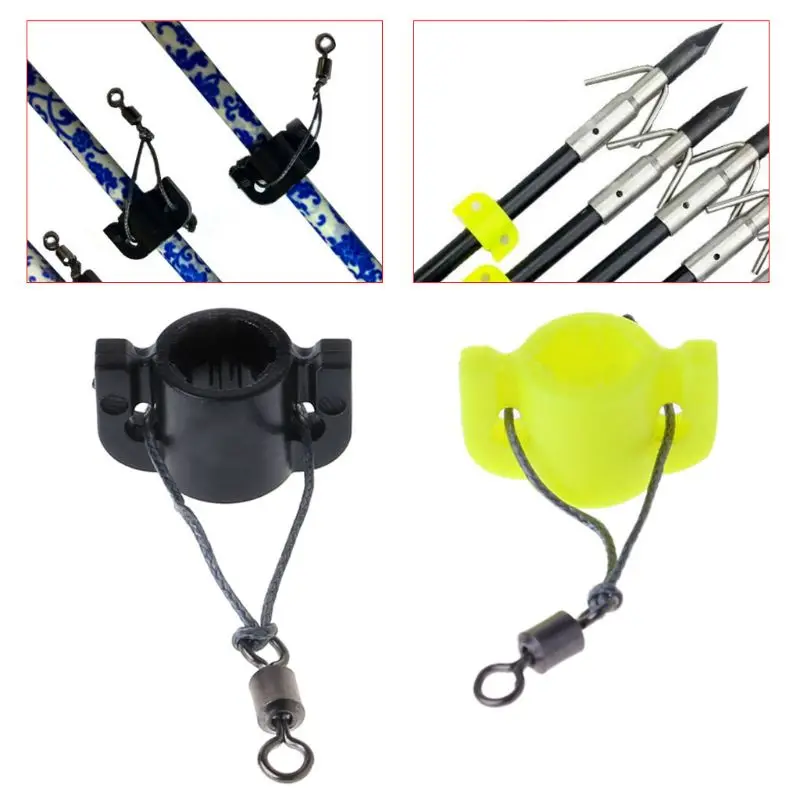 8 ملليمتر السهم سلامة الشرائح الصيد الرماية الصيد Bowfishing رمي المنزلق البلاستيك
