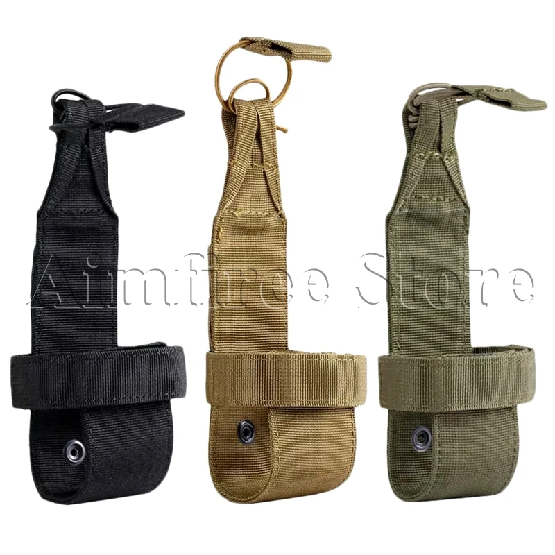 Hunting Durable Nylon Pouch Molle Water Bottle Pouch Carrier Canteen Holder Belt Waist Bag