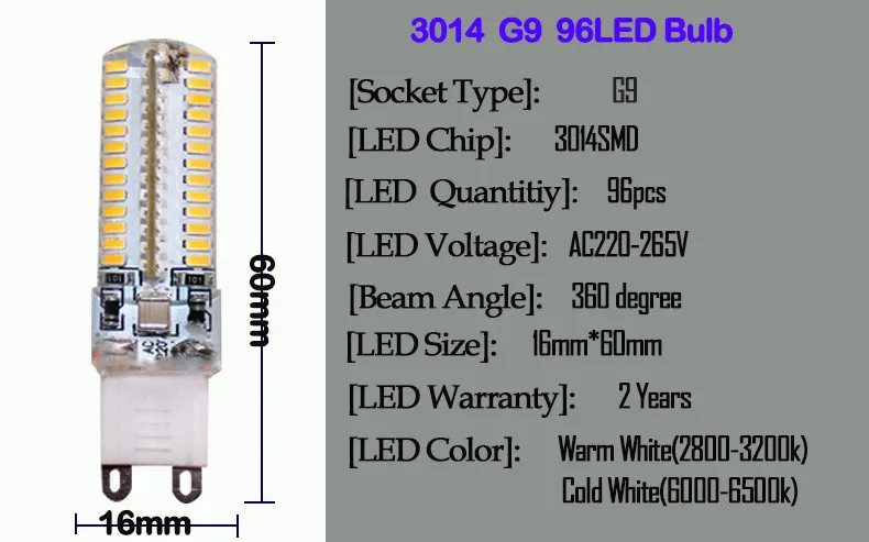 G9 3014 96LED