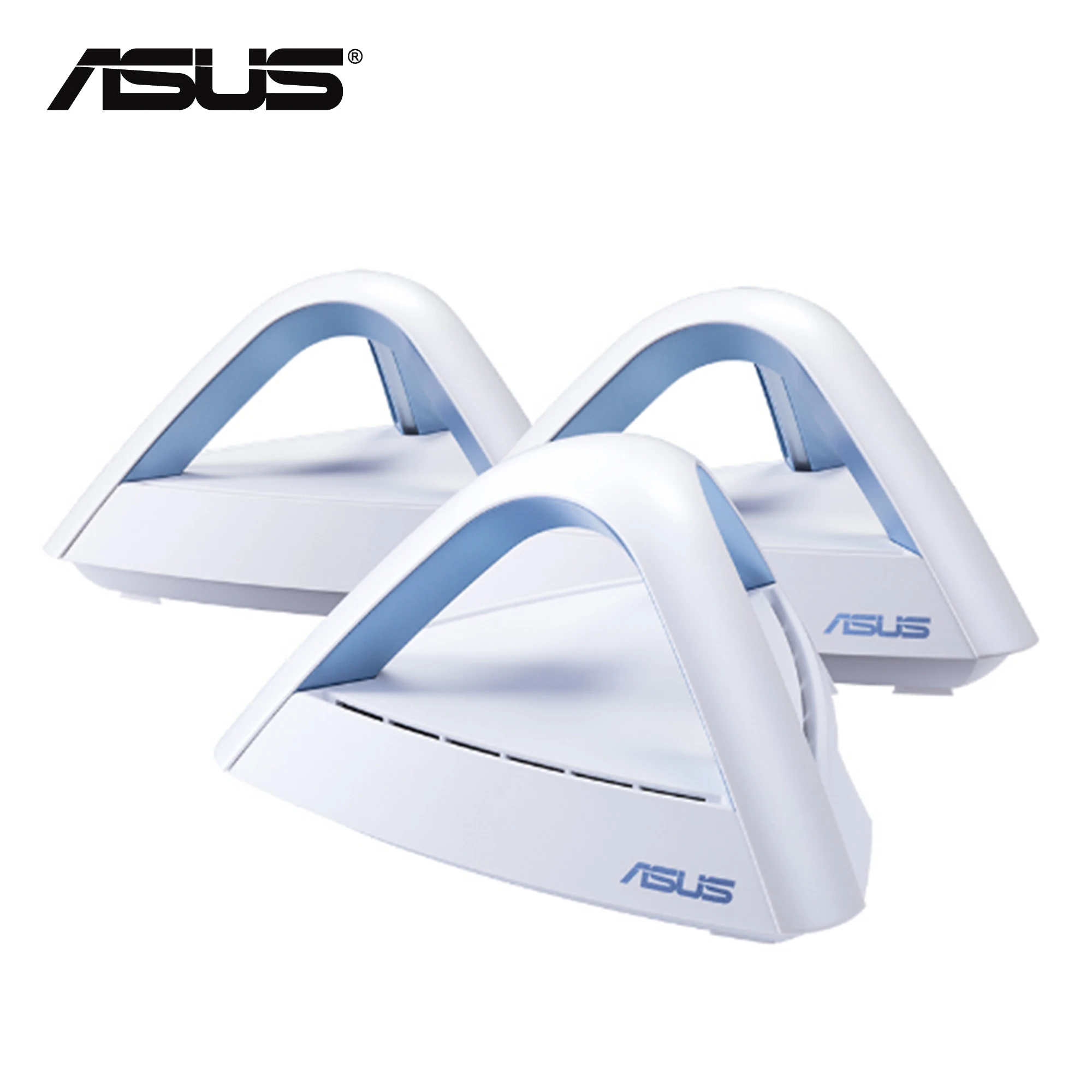 ASUS Lyra Trio (3 пакета) Домашняя сеточная WiFi система AC1750 Двухдиапазонная AiProtection