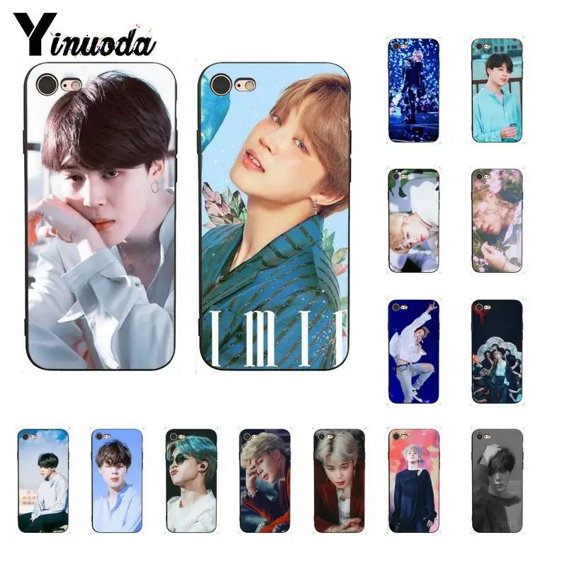 Yinuoda BTS Bangtan V Jimin DIY Painted Phone Case for iPhone X XS MAX 6 6s 7 7plus 8 8Plus 5 5S SE XR Yinuoda BTS Bangtan V Jimin DIY Painted Phone Case for iPhone X XS MAX 6 6s 7 7plus 8 8Plus 5 5S SE XR