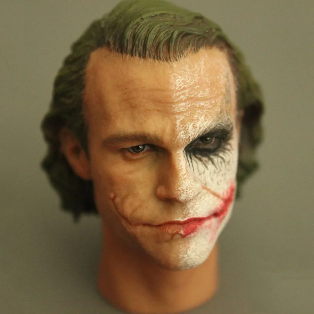 Коллекционная 1/6 весы мужской рисунок аксессуар одежда для клоуна Глава Sculpt резные половина манекен для макияжа с средства ухода за кожей