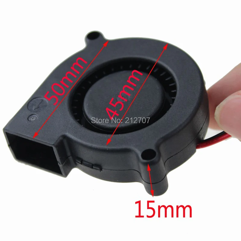 1 шт./лот Gdstime 5 см 5015S 50x50x15 мм 50 DC вольт вентилятор|blower fan|5 voltfan volt |