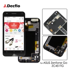 Original 4.5'' LCD Display For ASUS Zenfone Go ZC451TG LCD Touch Screen Digitizer Assembly with Frame Black Original 4.5'' LCD Display For ASUS Zenfone Go ZC451TG LCD Touch Screen Digitizer Assembly with Frame Black