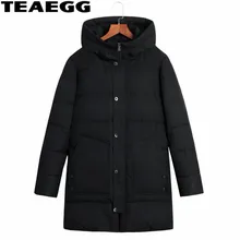 TEAEGG зимняя куртка s для мужчин пальто верхняя одежда хлопок мужская зимняя куртка с капюшоном Casaco Masculino Плюс Размер 7XL 8XL AL555