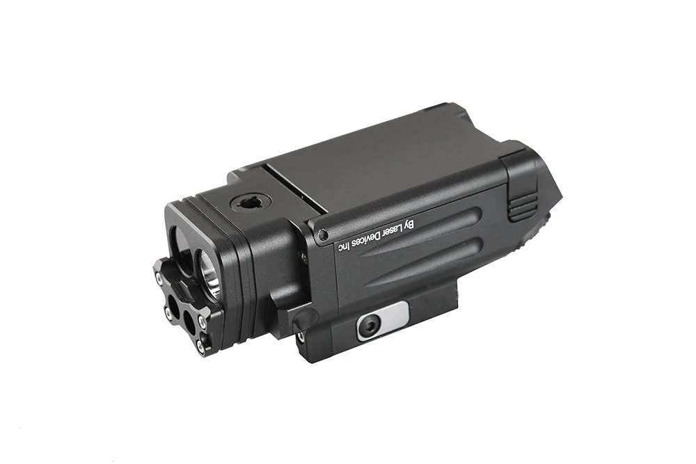 

SPINA OPTICS DBAL-PL Tactical Hunting Combo Light White LED 400 Lumens Best Gun Flashlight With Red Laser and IR Illuminator
