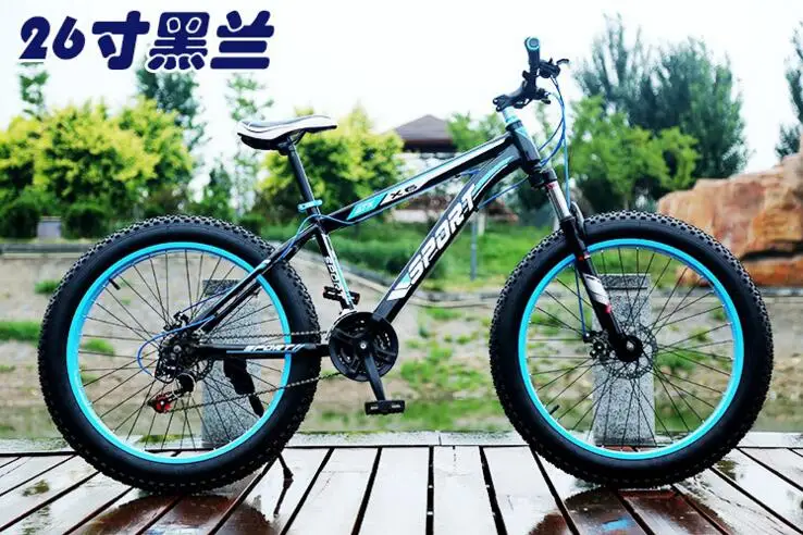 Best Beach bicycle MTB mountain bicycle 26*4.0 Tires Disc brakes Snow bicycle 7 speed ,fat bikes Carbon Steel 3 Best Beach bicycle MTB mountain bicycle 26*4.0 Tires Disc brakes Snow bicycle 7 speed ,fat bikes Carbon Steel 3