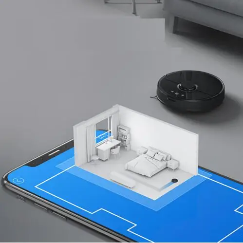 Новинка! Оригинальный влажный и сухой пылесос Xiaomi S55 MI Robot 2 Mopping подметальный