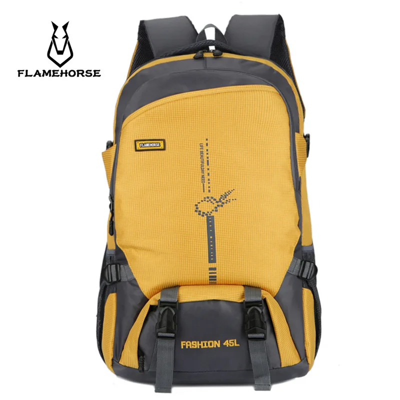 

40L Waterproof Tactical Backpack Hiking Bag Cycling Climbing Rucksack Laptop Backpack Travel Outdoor Bag Men Women Sports Bag