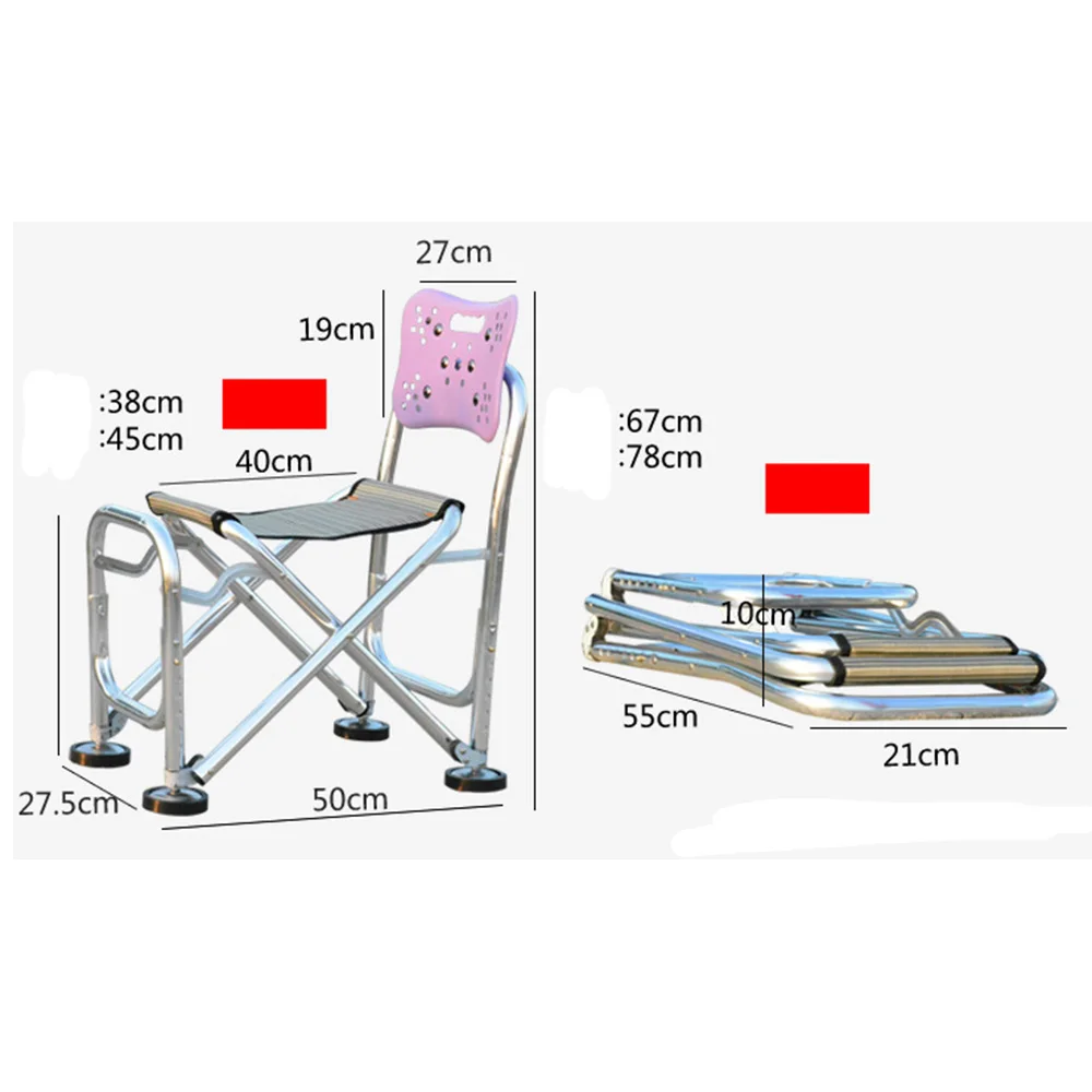 Fishing Chair Full Magnetic Bait Stool Multifunctional