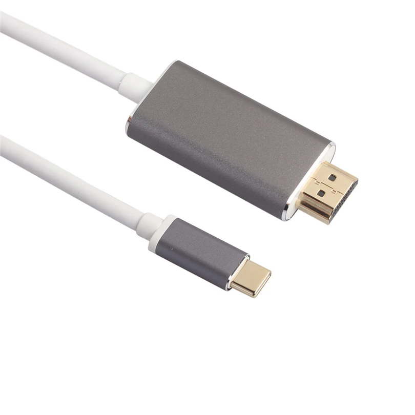 1,8 м USB 3,1 type C для концентратора Кабель-адаптер папа-папа 4K* 2K HD tv AV tv Кабель-адаптер для Samsg Galaxy S8 S8+ Plus Mac S30
