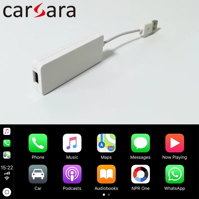 

carsara USB Carplay Dongle adapter for Android Navigation touch screen mulitmeida player
