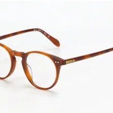 Круглые стильные оптические очки OV5256 близорукость очки для чтения оправа для мужчин и женщин sir О 'Мэлли ретро очки оправа