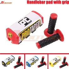 PT защитная подушка на руль PRO коническая ручка Захваты пакет Жир Бар 1-1/" Пита велосипед мотоцикл для мотокросса руль 810 мм