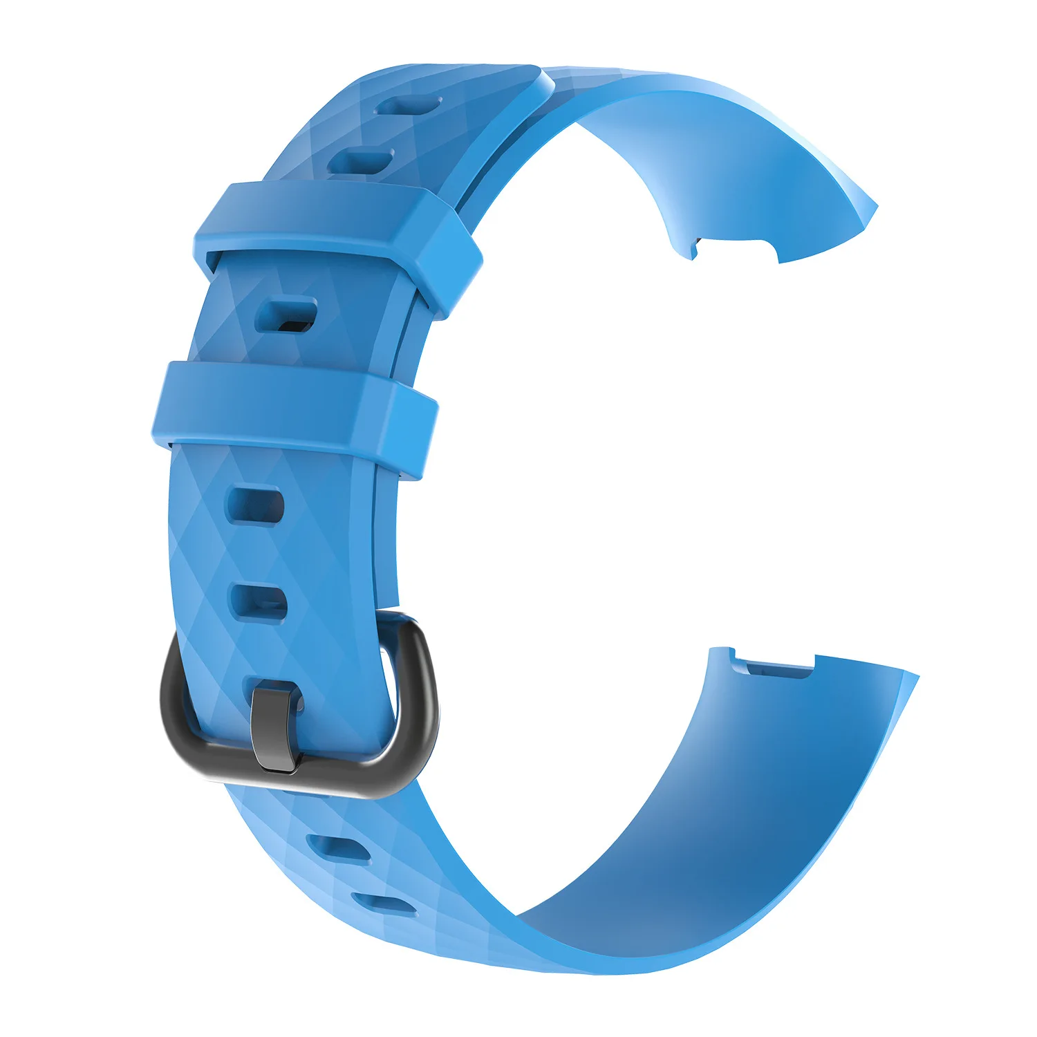 Silicone Wrist Strap for Fitbit Charge 3 Smart Band for Fitbit Charge 3 Band Bracelet Replacement Smart Accessories Size S L