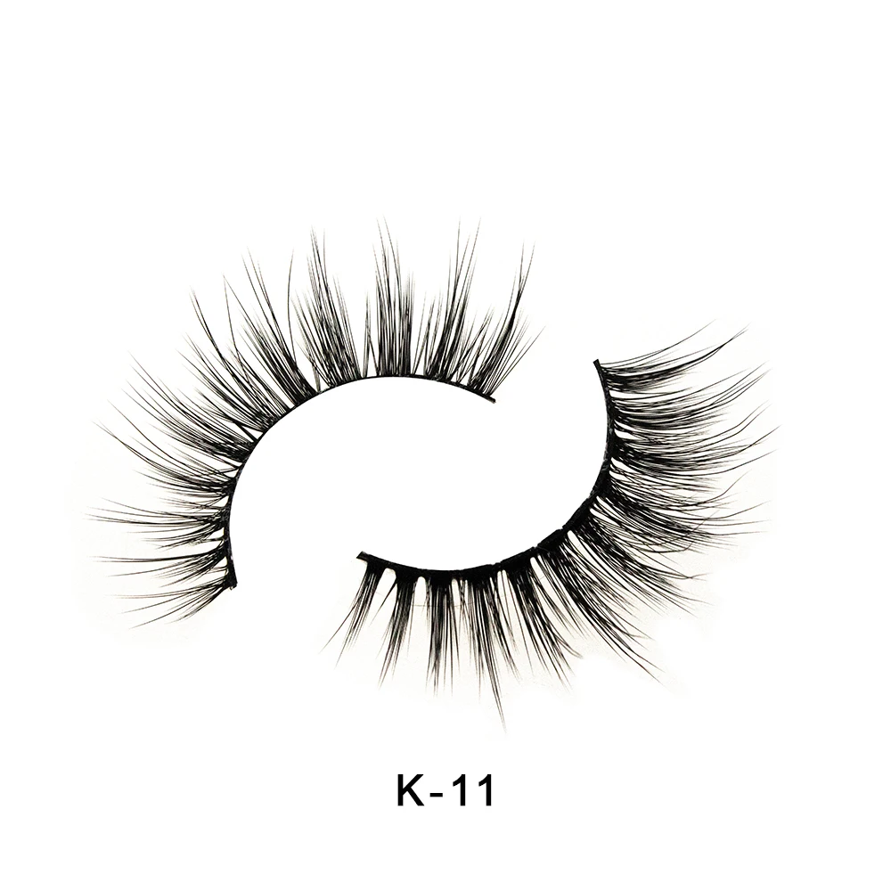 Накладные ресницы Crown Lashes для макияжа 100% накладные ручной работы из