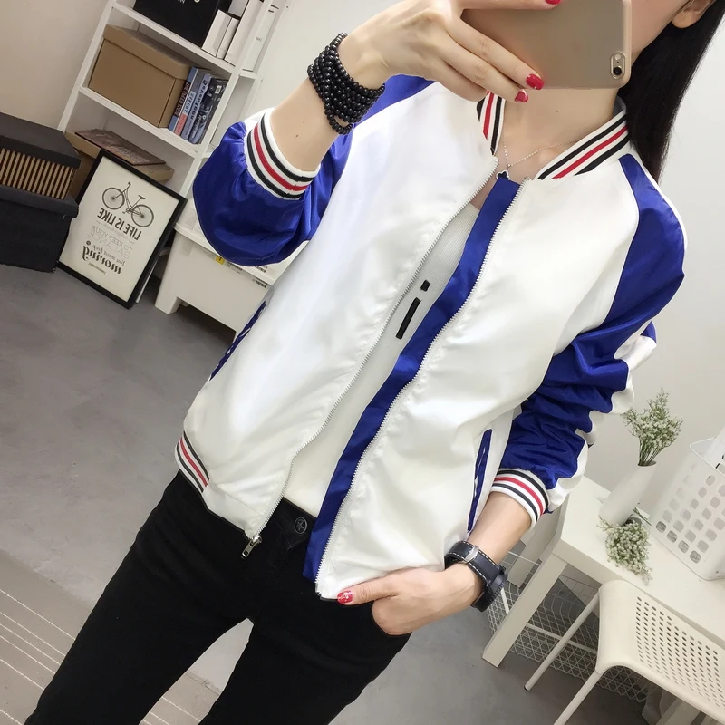 

spring Flight white black bomber jacket women jacket and women's coat clothes bomber ladies Short jacket cardigan jacket