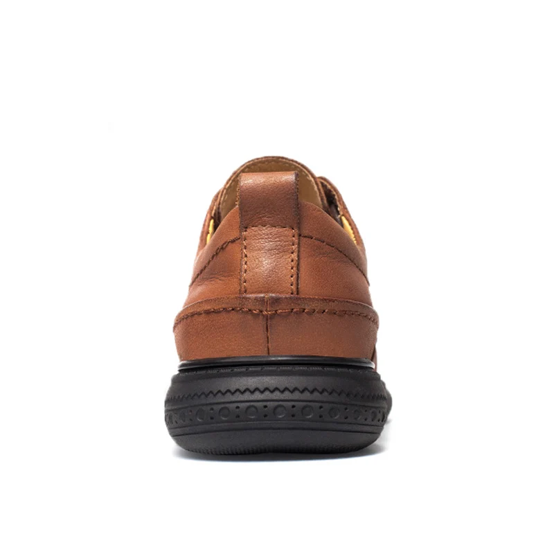 Handmade Ao Ar De Livre Oxford Macio Dos Sapatos Lace Couro Natural Sapatas Homens Preto Dropshipping marrom Up Respirável Retro Formal PZwWO6dq