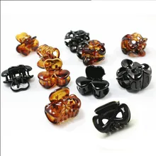 1 предмет, с бантом и цветочным декором для маленьких девочек челки заколка небольшом волосяным Шарм поймать Корея боковой зажим, аксессуар для волос G0402