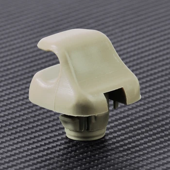 

DWCX Beige Front Sun Visor Sunvisor Clip Hook Bracket Hanger 88217S01A01ZA/88217S04003ZA for Honda Accord Civic Pilot Odyssey