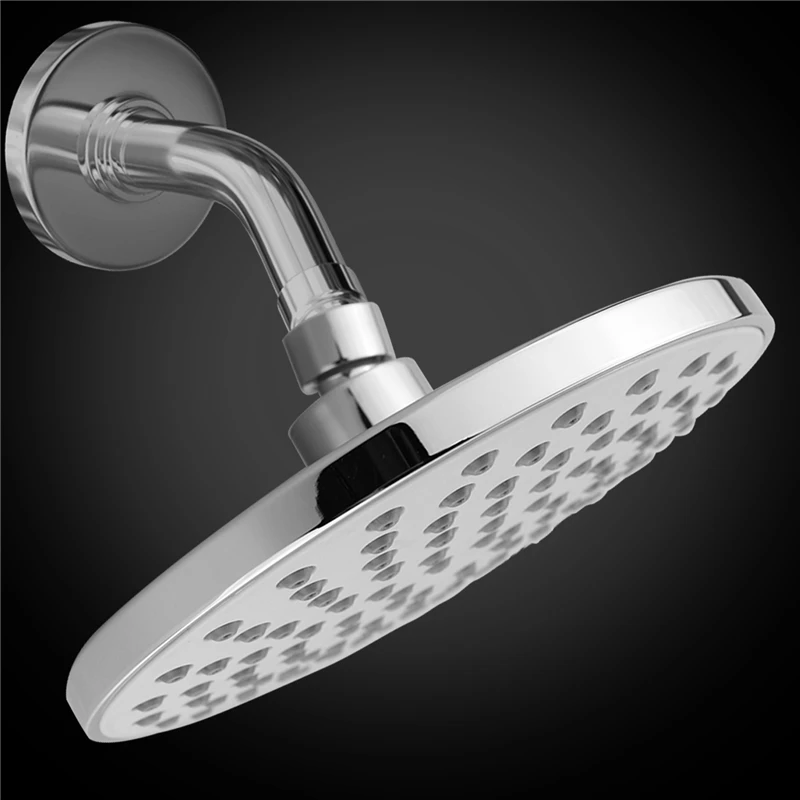 Buy 8 Inch Round Rainfall Shower Head Chrome Plating