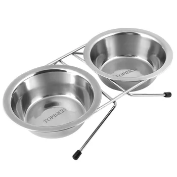 

Stainless Steel Dog Bowl Pet Feeding Bowls for Cats or Drinking Fountain Dog Feeding Feeder Water Container for Dog Pet Supplies