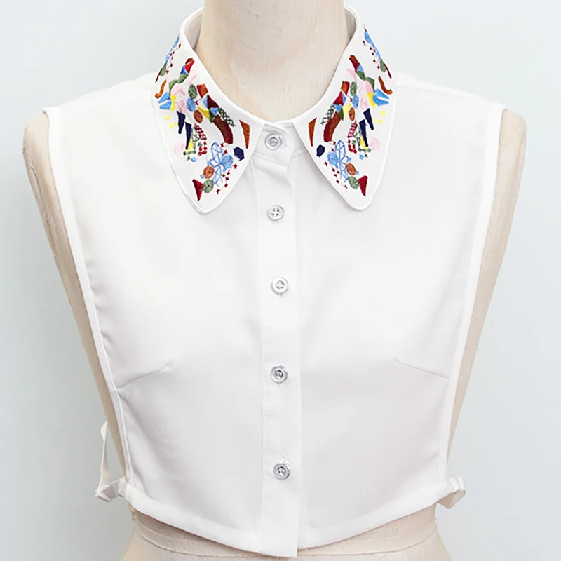 Women colorful embroidered shirt 