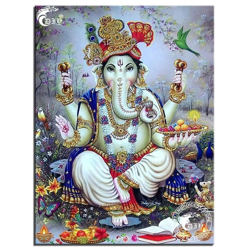 Needlework DIY Resin 5D Square Diamond Cross Stitch Diamond Painting