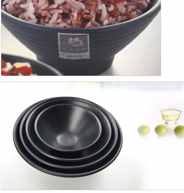 Черная матовая искусственная кожа с тарелка лук ресторана блюдо тарелка для приправы, соуса фарфор горячий горшок блюдце Пластик посуда, японский, корейский, посудомоечная машина