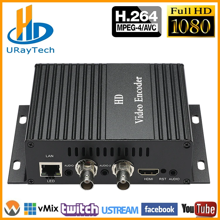 

MPEG4 HDMI + CVBS + Stereo Audio To IP Encoder IPTV HD SD Video Audio Encoder H.264 Live Streaming Encoder Transmitter RTMP RTSP