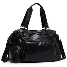 Новинка, мужские дорожные сумки из спилка, большая вместительность, портативные мужские сумки на плечо, мужские сумки, винтажные дорожные сумки