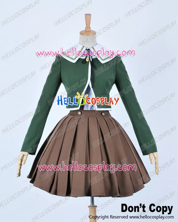 

Danganronpa Cosplay Costume Chihiro Fujisaki School Girl Uniform H008