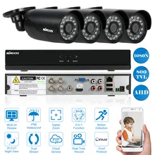 KKmoon 4CH 960 H D1 DVR комплект 800TVL наружная камера безопасности Система 4CH DVR Водонепроницаемый ИК ночного видения комплект для камеры видеонаблюдения США