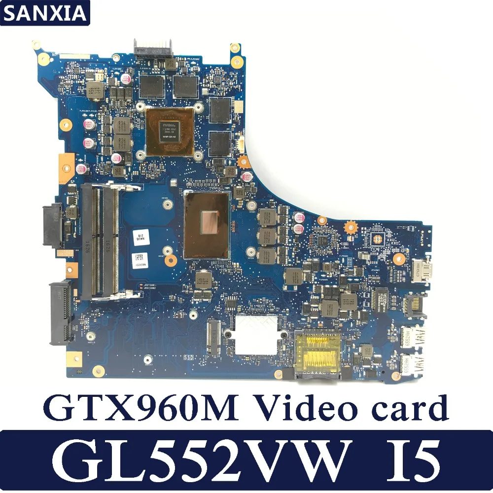 KEFU ROG GL552VW Laptop motherboard for ASUS GL552VW GL552VX GL552V GL552JX Test original mainboard I5-6300HQ GTX960M KEFU ROG GL552VW Laptop motherboard for ASUS GL552VW GL552VX GL552V GL552JX Test original mainboard I5-6300HQ GTX960M