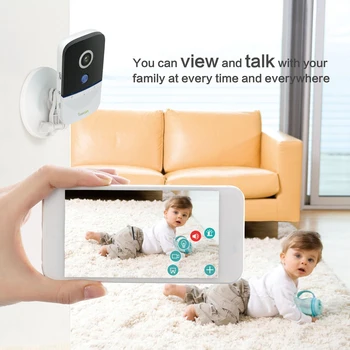 

Freecam Home Security IP Camera Mini Wifi Baby Monitor 1080P HD Motion Detection Two-way Talk Night Vision Surveillance Cam L890