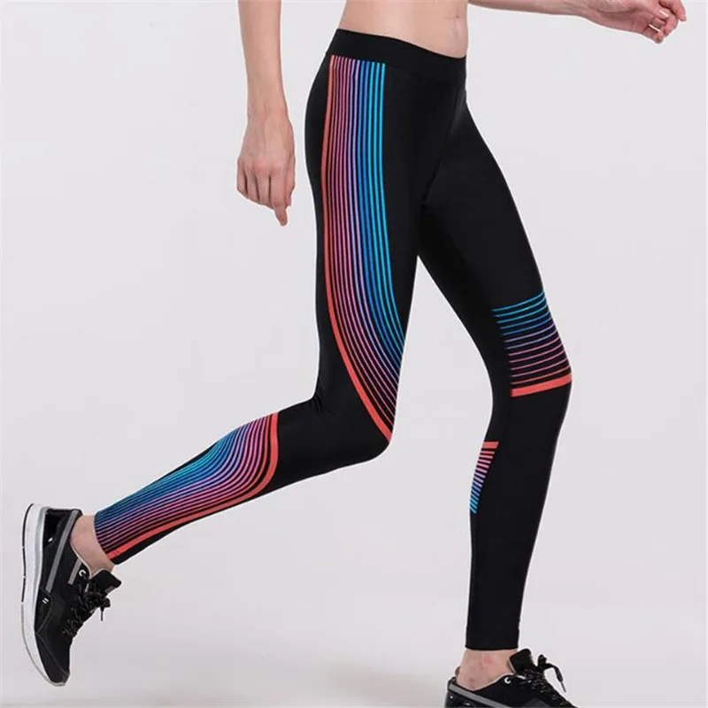 

Women's bodybuilding Tights Pants Running Compression Pants Men Jogging Fitness Skinny Leggings Yoga Sports Long Trousers S491