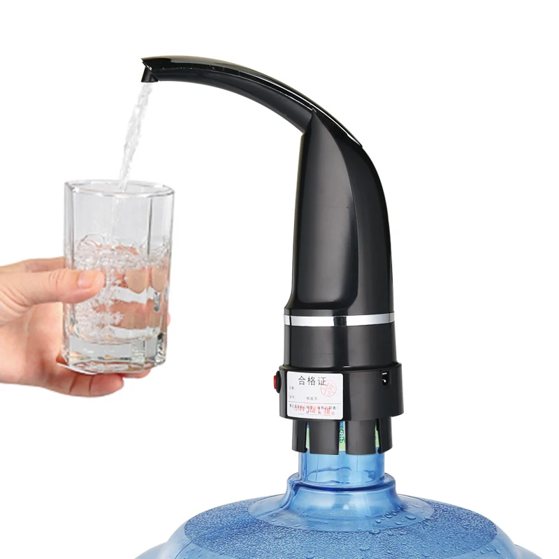 Ведро чистой воды водяной насос Электрический автоматический Впускной насос ручного давления питьевой машины