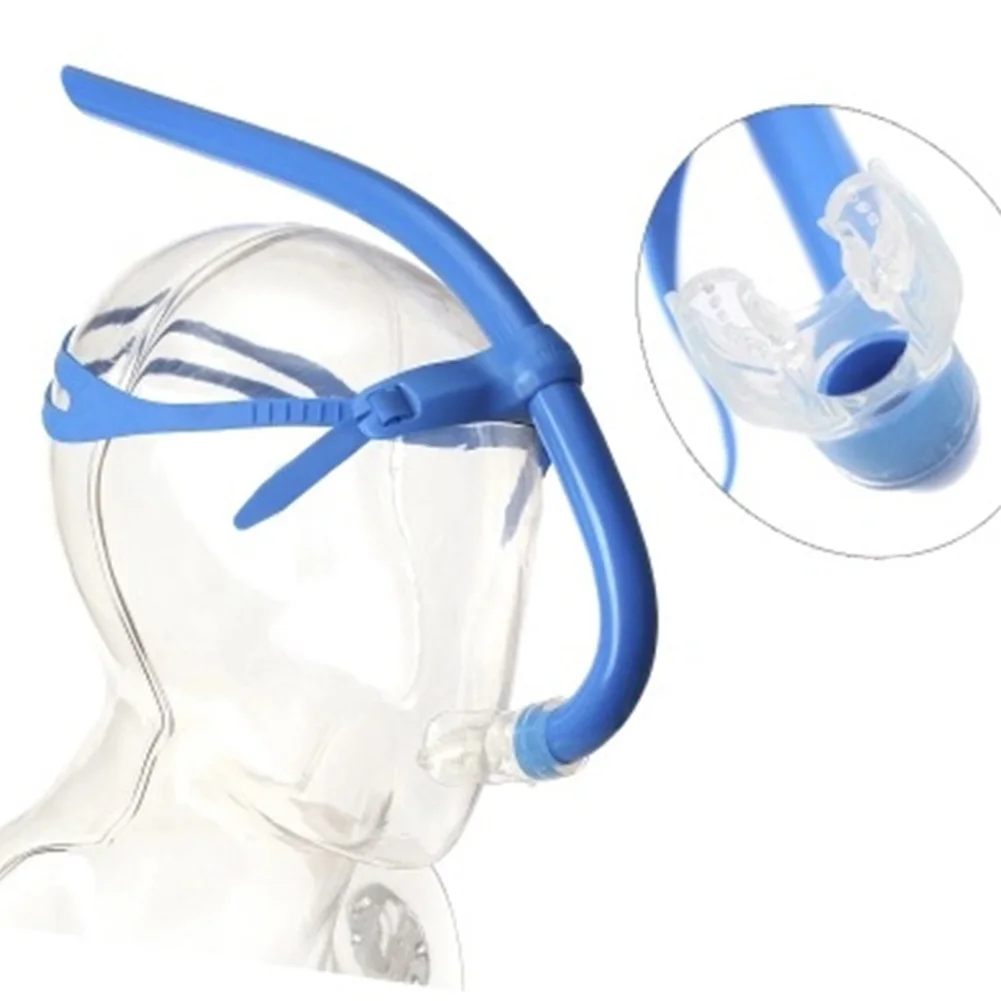 الكبار التدريب المهنية الغوص بالقناع وأنبوبة التنفس واحدة سيليكون إيجابية الجافة الغوص أنبوب الجبهة التنفس الغوص تحت الماء