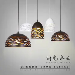Дизайнерские декодированные подвесные светильники художественное Освещение Современный минималистичный стиль гостиная столовая в