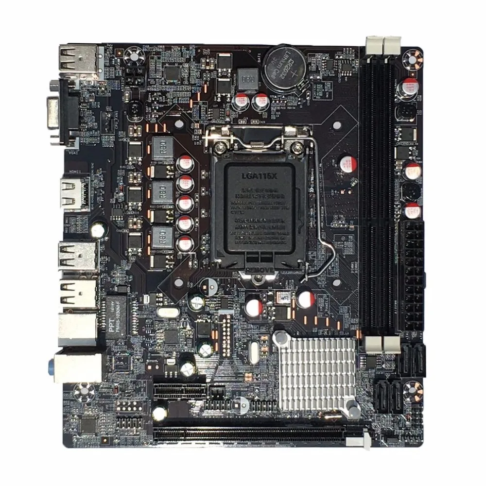 Professionelle H61 Desktop Computer Mainboard Motherboard 1155 Pin CPU Schnittstelle Upgrade USB3.0 DDR3 1600 1333 Dropshipping Online