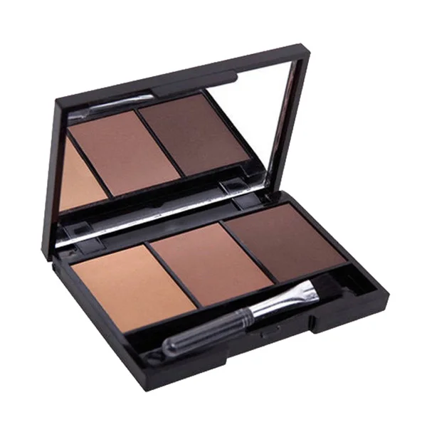 MAX DONA Eyebrow Powder Eye Brow Palette Cosmetic Makeup Shading Kit With Brush MirrorColors