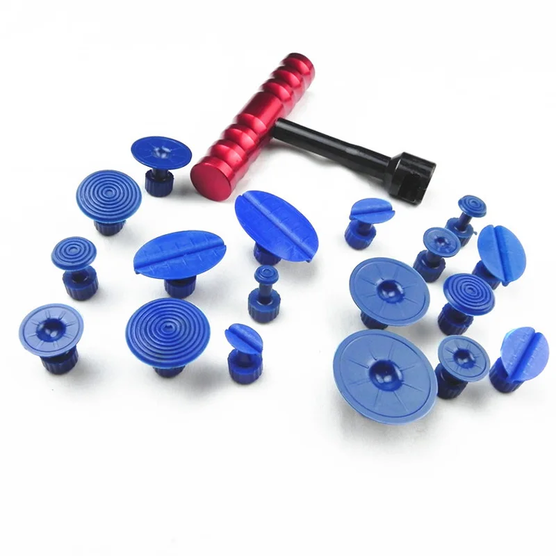 19 Pcs Car Dent Repair Puller Tool Set Dent Removal Slide Hammer Tool