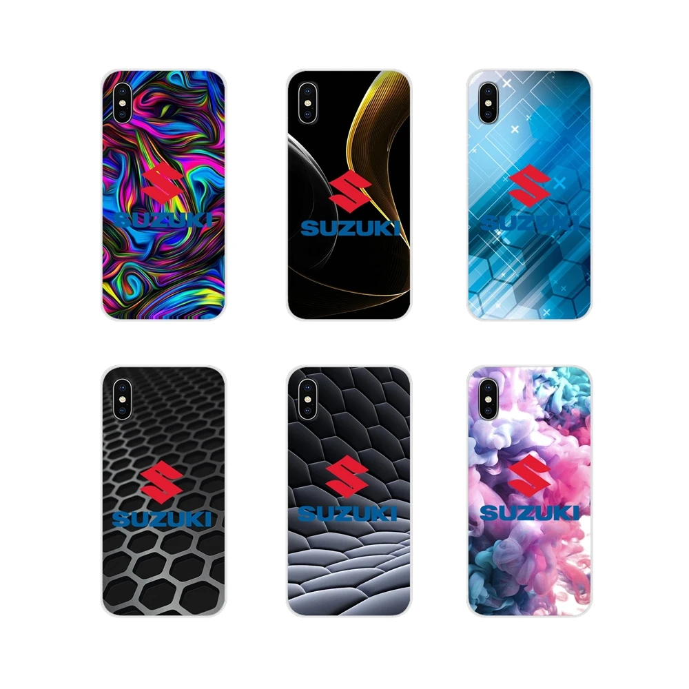 

For Xiaomi Mi6 A1 5X 6X Redmi Note 5 5A 4X 4A 4 3 Plus Pro pocophone F1 Accessories Phone Shell Covers Suzuki Gsxr Gsx R Logo