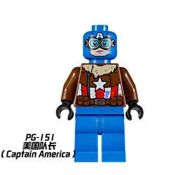 Одна распродажа Звездные войны супергерой marvel Капитан Америка 76076 строительные блоки Модель Кирпичи игрушки для детей brinquedos menino