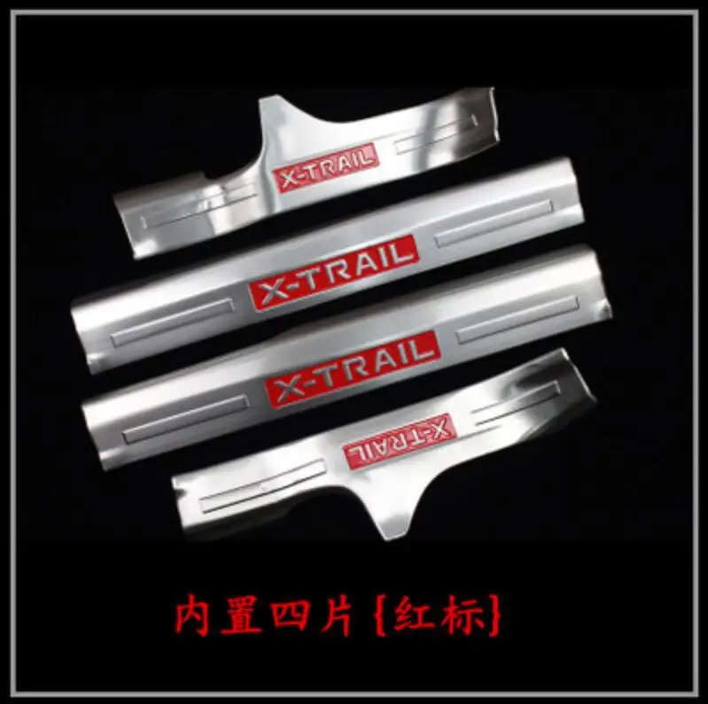 Threshold bar Stainless Steel Rogue Rear Bumper Protector Sill fit For Nissan X-Trail T32 2014-2016 Welcome pedal | Автомобили и