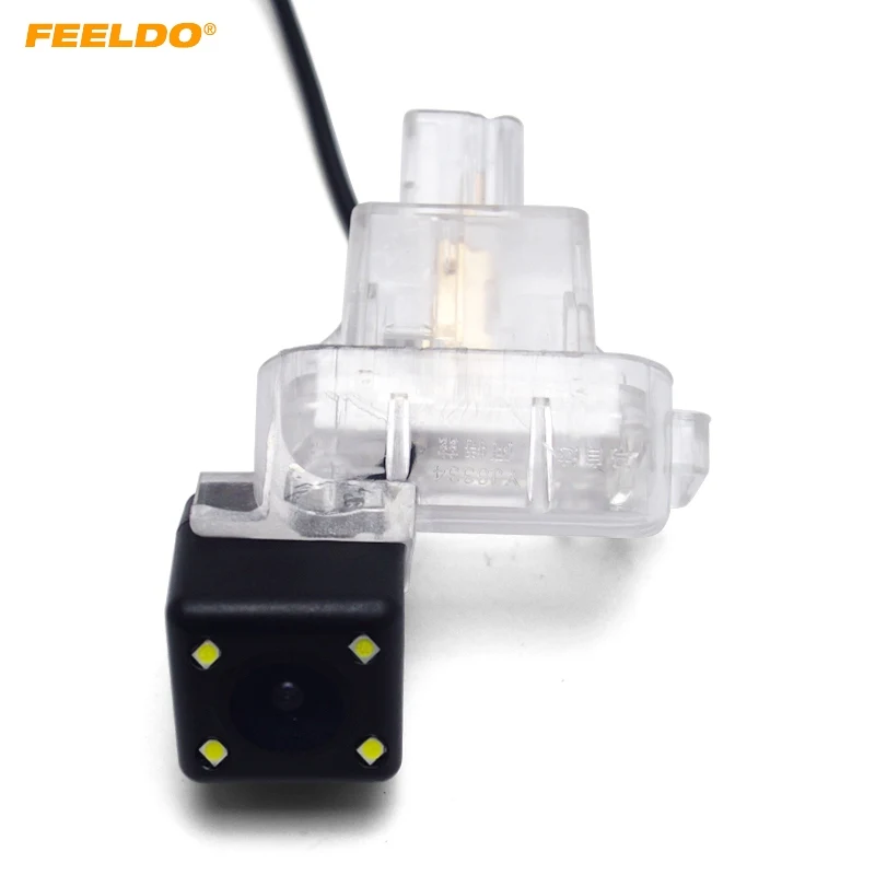 

FEELDO Car Rear View Camera With LED For Mazda 3 Hatchback (Axela) Mazda 6 ATENZA Reversing Backup Camera #HQ5710
