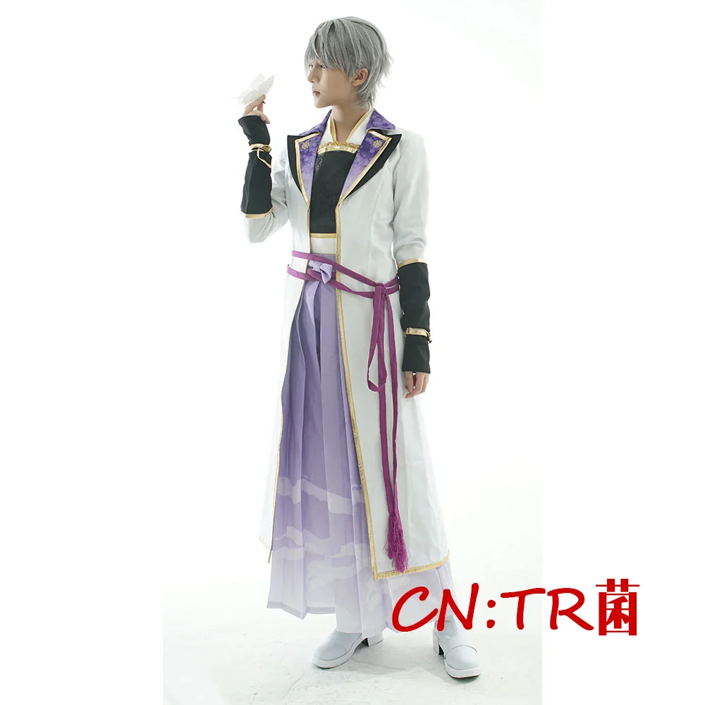 

CGCOS Express Shipping IKEMEN SENGOKU Ishida Mitsunari Uniform Manga Anime Game Cosplay Costume Halloween Full set New