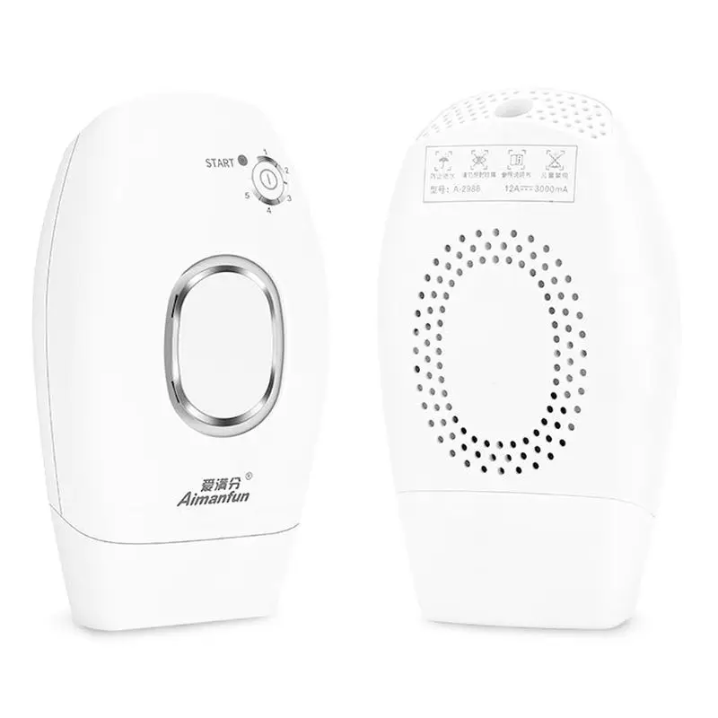 

Painless Safe Use Hair Removal Home Intense Pulsed Light Hair Remover Unisex for Women Men 350000 times Flash Professional IPL